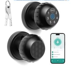 Easy to Install Smart Lock with Fingerprint and Lock App
