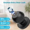 Easy to Install Smart Lock with Fingerprint and Lock App