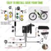 Complete Electric Bike (eBike) Conversion Kit Set Middle Drive (750W 48V Motor Kit )