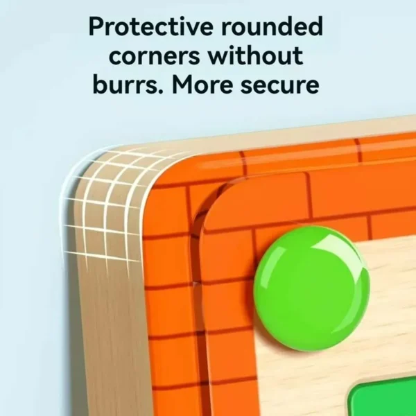 Magnetic Maze Puzzle Toy for Toddlers – Early Learning Logic & Concentration Game for Ages 2-4 | Boost Focus, Logic, Fine Motor & Writing Prep Toy