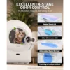 AI-Powered Super Luxury Pro 2025 Self-Cleaning & Health Monitoring Cat Litter with Facial Recognition & Poop Monitor